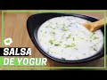 Receta de SALSA de YOGUR // Muy RÁPIDA y SANA