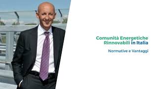 Mimmo Costanzo manager: comunità energetiche rinnovabili normative e vantaggi