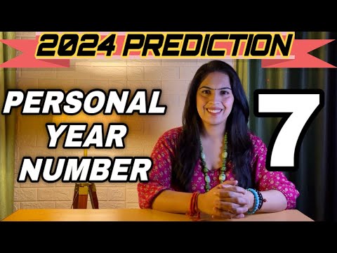 Personal Year 7| 2024 Prediction | Numerology - YouTube