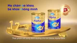 Quảng cáo Vinamilk - Dielac Alpha Gold - Mẹ chăm bé khỏe, Bé khỏe thông minh