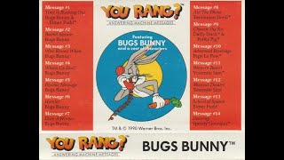 You Rang? Answering Machine Messages Bugs Bunny