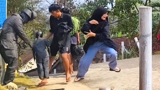 Kompilasi prank patung..!! Kumpulan kaget versi jebakan Betmen part-1