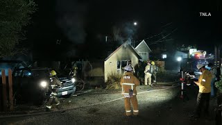 House Fire In Simi Valley