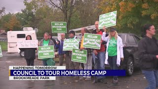 Council to tour homeless camp