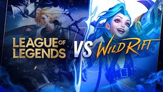 Wild Rift VS. League of Legends - THE Comparison (LoL Mobile)