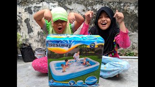 unboxing kolam renang anak BESTWAY