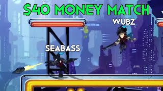 Seabass vs Wubz -💸 $40 Money Match 💸- NA - 2023