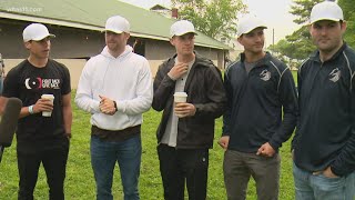 Frat brothers, football teammates come together for Kentucky Derby run