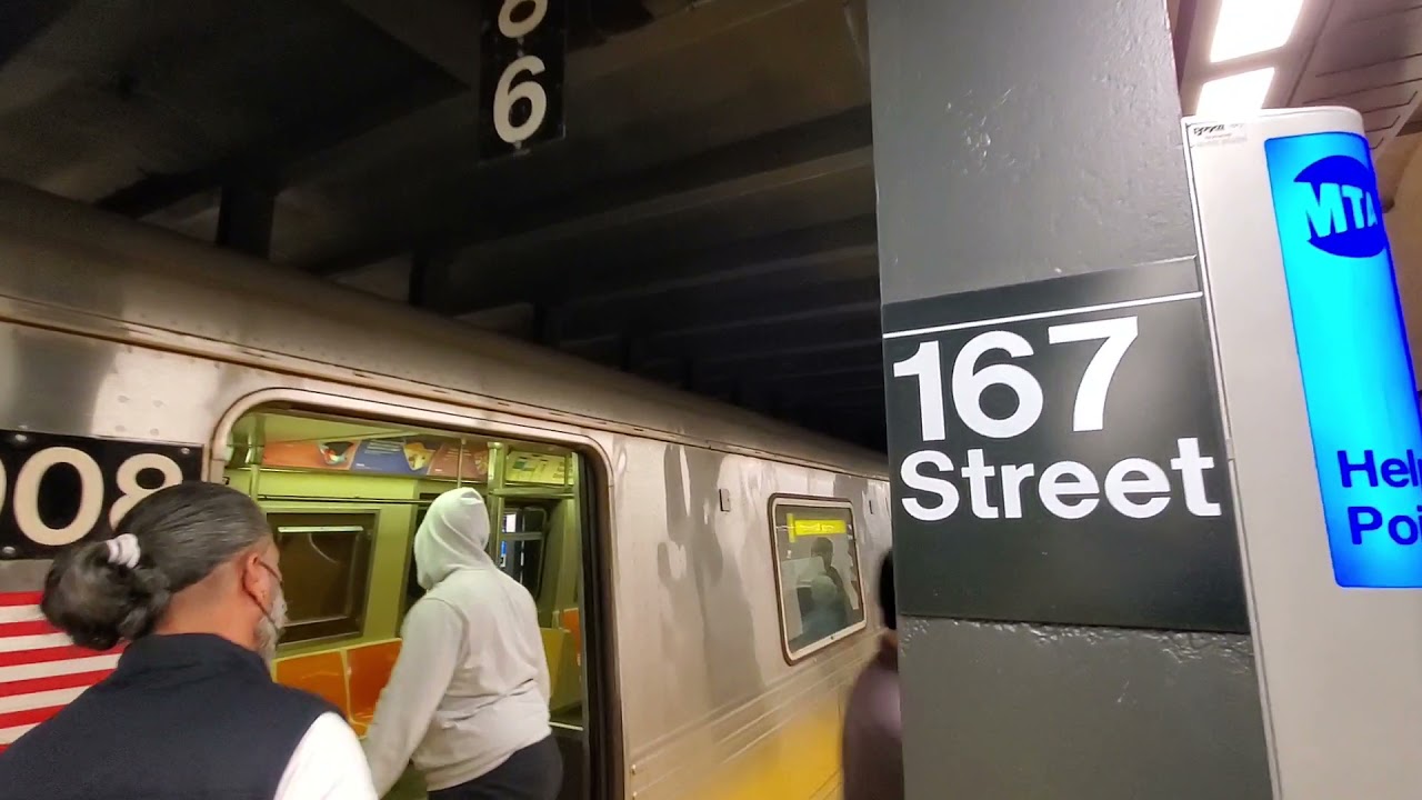 New York City Subway: C Trains Running Via The D At 167 St / Grand ...