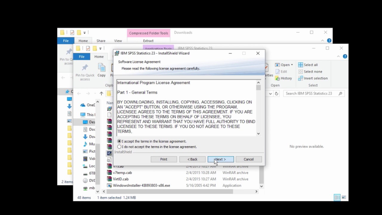 Spss 23 Windows Installation Youtube
