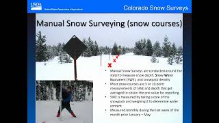 Jaz Ammon, NRCS NM Hydrologic Technician, on Snow Telemetry Networks & Forecasting Snowpack