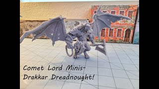 Comet Lord Minis- Drakkar Dreadnought!