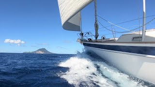 ep59 - Sailing St. Eustatius - Hallberg-Rassy 54 Cloudy Bay -  Jan 2019