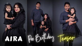 AIRA's 1st Pre Birthday Shoot | Cake Smash | Pre Birthday Teaser | Koilamma Vlogs | India Series |