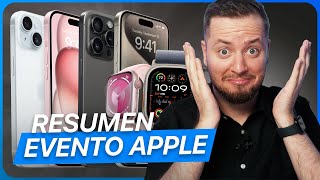Así son los nuevos iPhone 15, Apple Watch Series 9 y Ultra 2: Las CLAVES del evento Apple