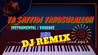 Ya Sayyidi Ya Rosulallah _ Sholawat Karaoke Dj Remix _ Lirik Vidio