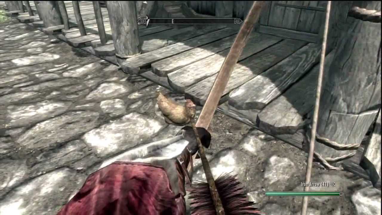 Skyrim Chicken Killing Youtube