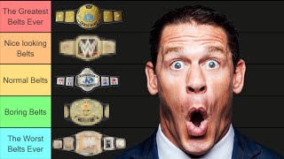 We rank the WWE Championship belts