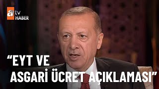 Cumhurbaşkanı Erdoğan’dan EYT ve asgari ücret açıklaması atv Haber 2 Kasım 2022