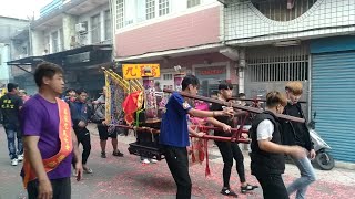 【吊車辣炮~八德呂家-九天玄女,列位尊神 聖駕(桃邑池王堂＆桃園武毅會轎班團)】~110桃園八德呂家九天玄女南巡謁祖進香回駕遶境