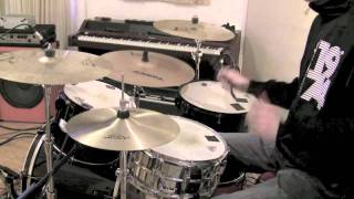 How To Play Hysteria by Muse on Drums - The Drum Ninja - Lesson