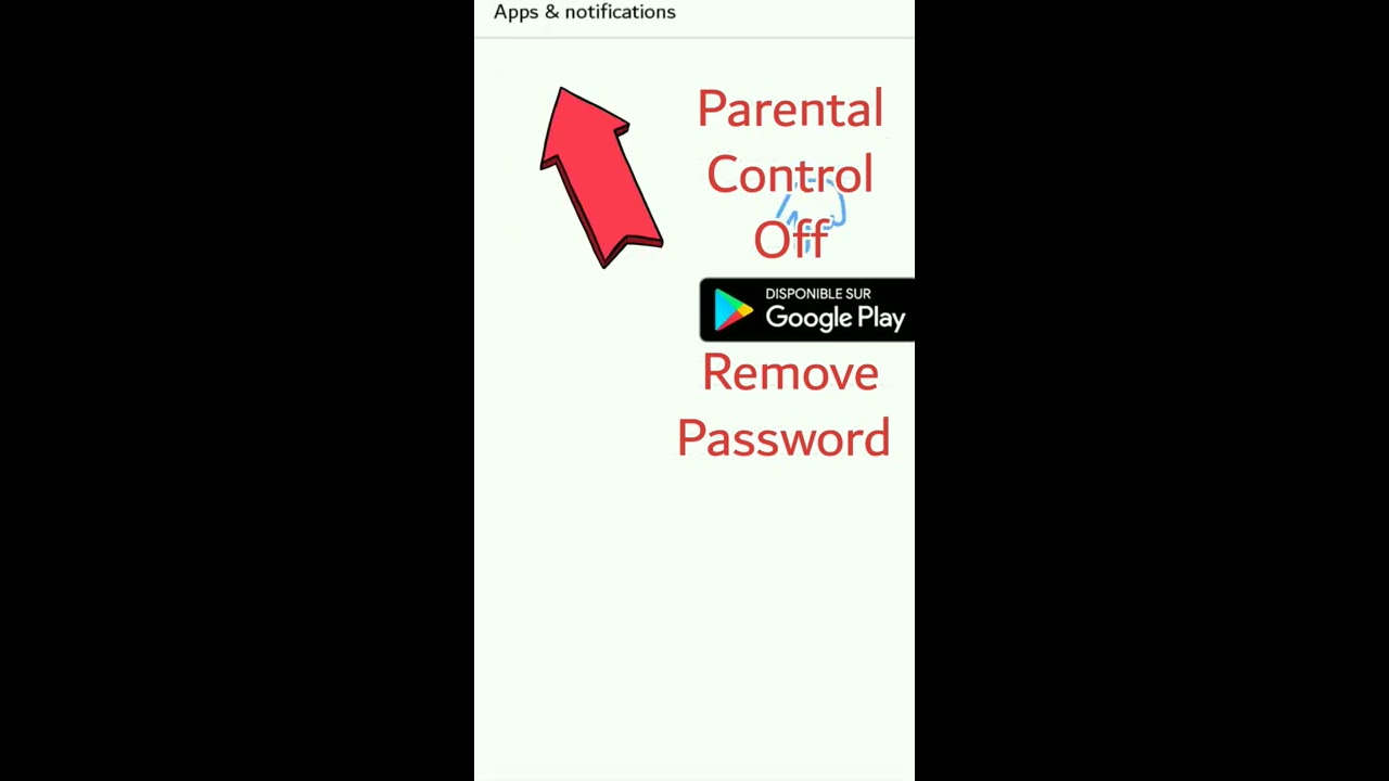 How To Turn Off Parental Control Or Remove Pin From Play Store. #short ...