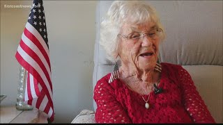 98-year-old Navy veteran remembers her service in WWII