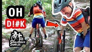 THIS IS WHY I DON'T RIDE WET WOODEN FEATURES // The Singletrack Sampler