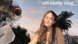 uni study vlog | preparing for an exam