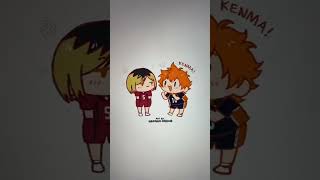 Listener and the Yapper #haikyuu #kenma #shoyo #haikyuuanimation #hinatashouyou #kenmakozume #chibi