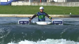 Viktoriia Us Ukraine Final / 2023 ICF Canoe-Kayak Slalom World Cup Vaires Sur Marne Paris France