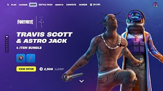 TRAVIS SCOTT COME BACK TONIGHT IN FORTNITE FOR HIS UPDATE? Travis scott Return date in Fortnite shop