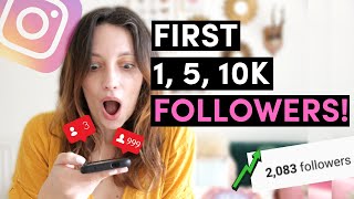 How to get 1000 followers on Instagram | Grow on Instagram FAST in 2023!