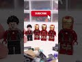 this lego iron man has been made 4 times 🤯 foryou legoironman legomarvel tonystark