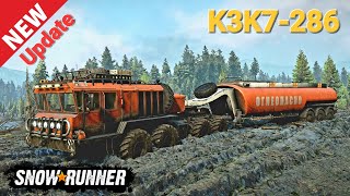 New Update K3K7-286 Truck In SnowRunner