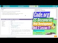 Styling with CSS - Lesson 11.10 - Web Development Code.org CS Discoveries