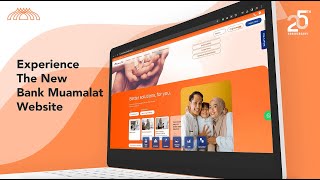 The New Bank Muamalat Website