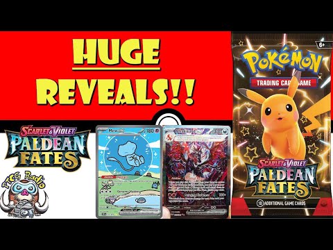 HUGE Paldean Fates Reveals! Special Illustration Charizard & Mew ex! (Pokemon TCG News)