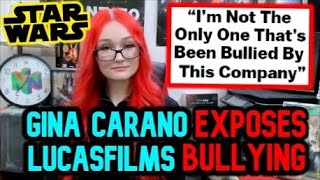 Gina Carano EXPOSES Disney And Lucasfilm As BULLIES, Others Are Being Bullied Into Silence Too