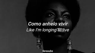 Nina Simone — I Wish I Knew How It Would Feel To Be Free  Lyrics - Subs Español