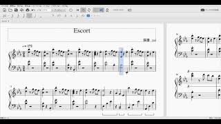 【ピアノ楽譜】東海オンエア使用フリーBGM/焼きエモ芋【Escort】