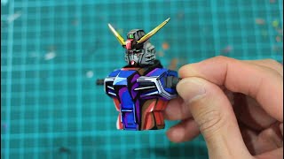 @2dpunpla animestyle painting DESTINY GUNDAM デスティニーガンダム CHEST