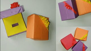 DIY Wedding Ring Box || Gift Box Ideas || Paper Gift Box