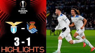 Lazio vs Real Sociedad 3-1 Extended Highlights | UEFA Europa League 2024-25