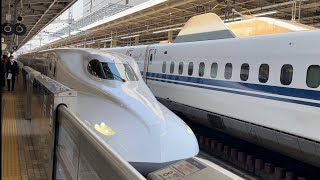 JR東海道新幹線ひかり504号熱海〜東京N700A系,JR Central Tokaido Shinkansen Hikari 504 Atami-Tokyo N700A Series