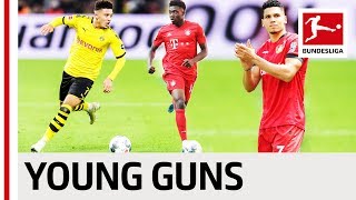 Top 5 Youngest Goalscorers 2019/20 So Far - Sancho, Zirkzee, Davies & More