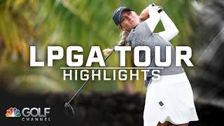 LPGA Tour Highlights: 2024 Blue Bay LPGA, Round 4 | Golf Channel