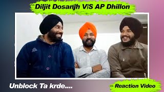 DILJIT DOSANJH vs AP DHILLON - FULL LAFDA EXPLAINED | Reaction video |