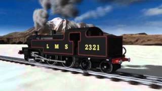 LMS 2321 Steam locomotive Animations