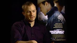 brokeback mountain : heath ledger interview